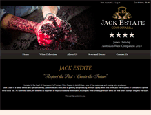 Tablet Screenshot of jackestate.com